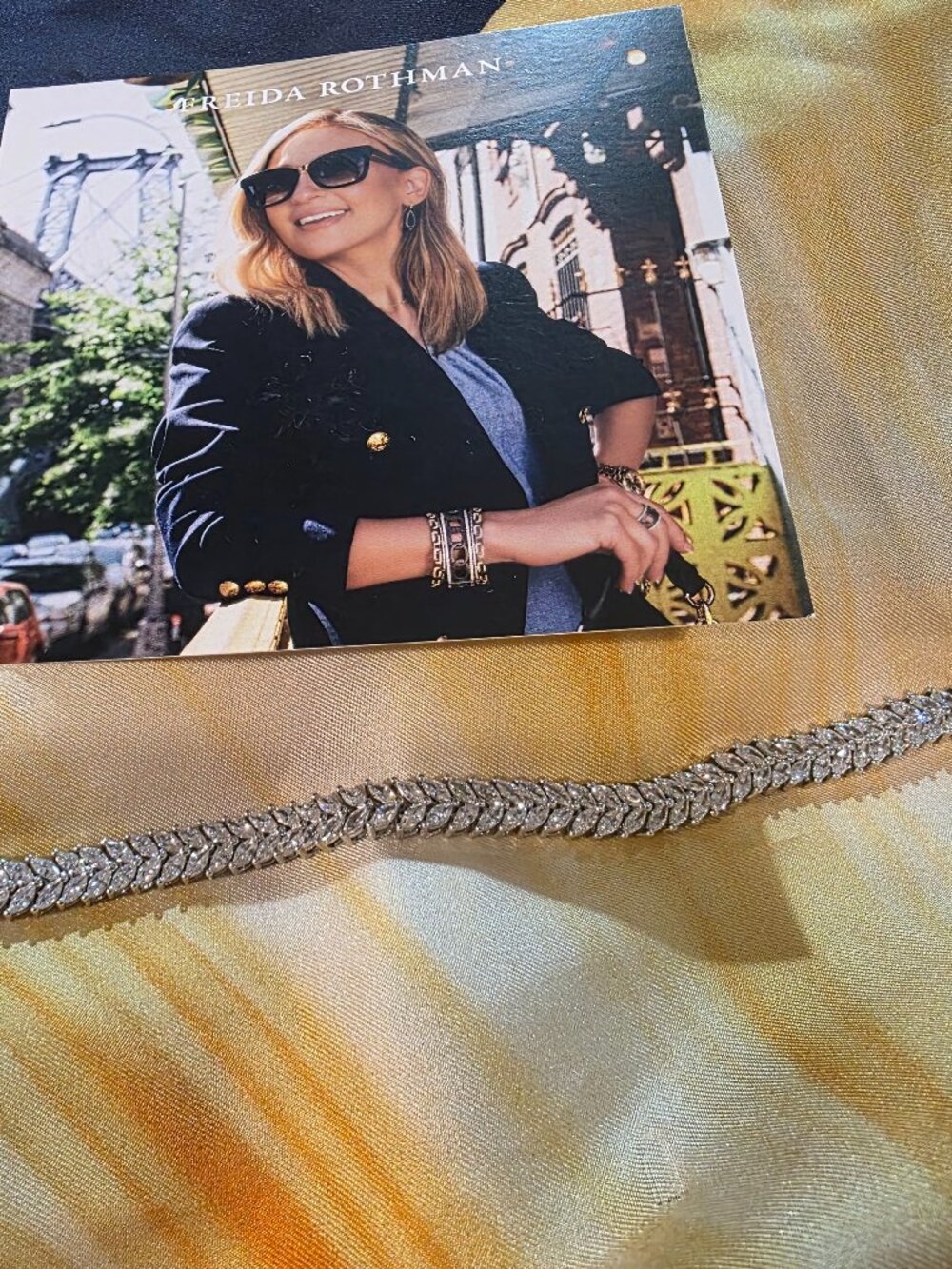 Frieda Rothman-Cubic Zirconia bracelet-NWOT
